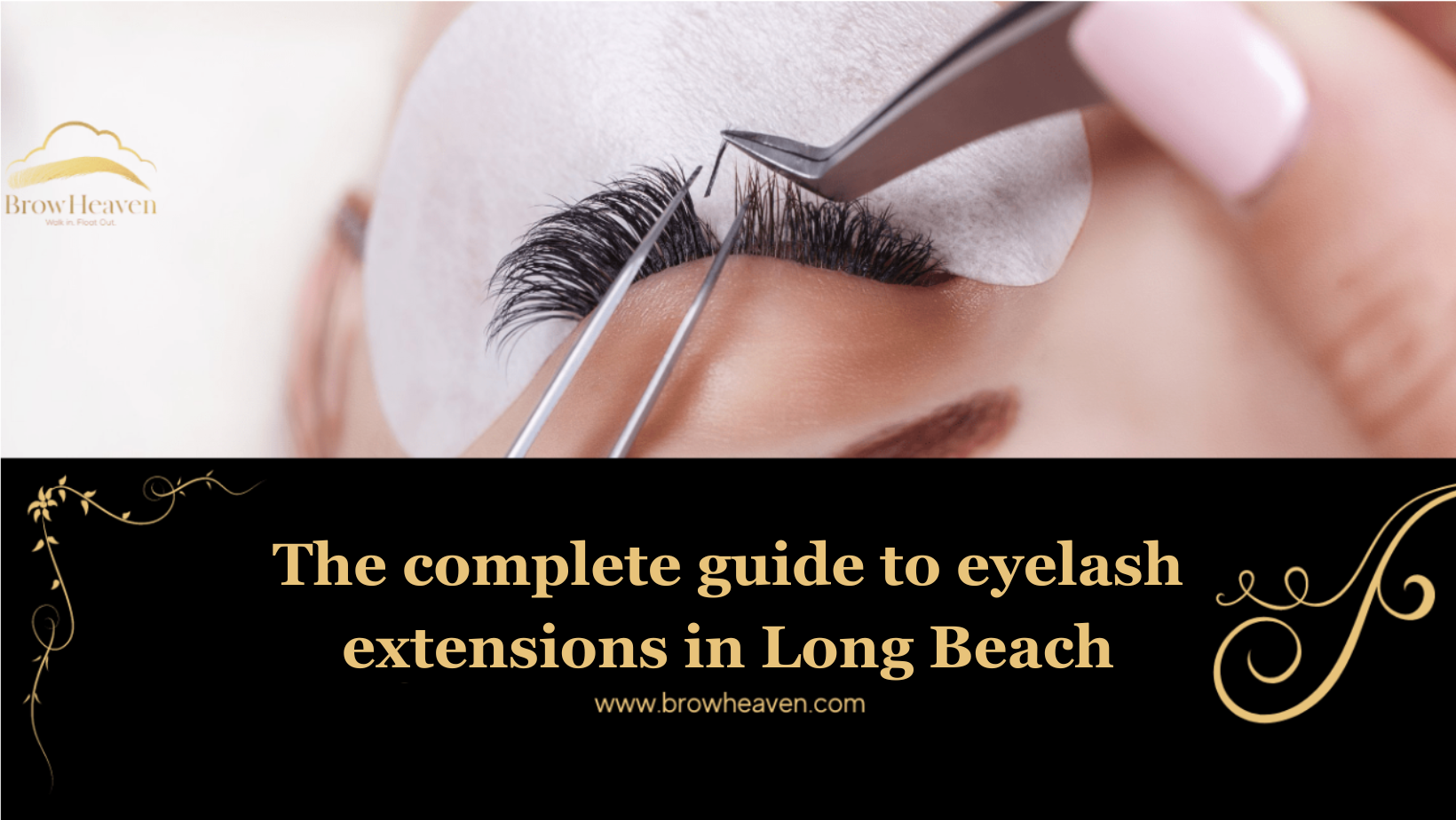 Eyelash extensions long beach
